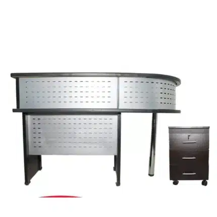 كونتر خشب في معدن – تصميم دائري – مقاس 160 سم