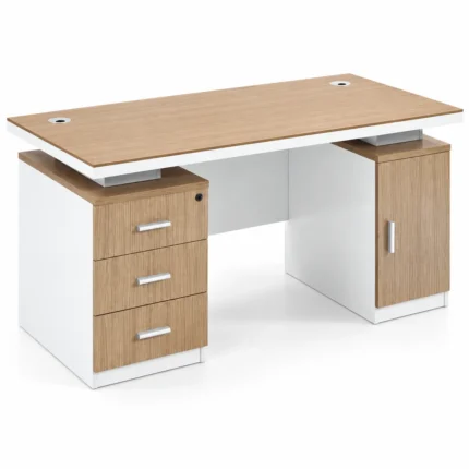 مكتب موظفين خشب MDF إسباني 140×60 سم